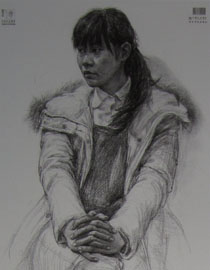 2015年中国美术学院素描高分卷95