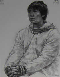 2015年中国美术学院素描高分卷75