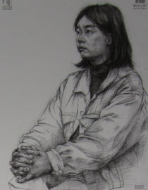 2015年中国美术学院素描高分卷76