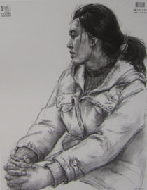 2015年中国美术学院素描高分卷78