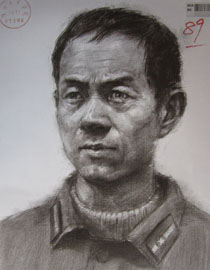 2015年四川美术学院造型素描头像高分卷10