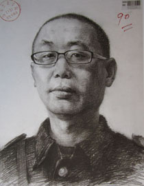 2015年四川美术学院造型素描头像高分卷19