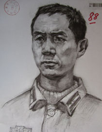 2015年四川美术学院造型素描头像高分卷26
