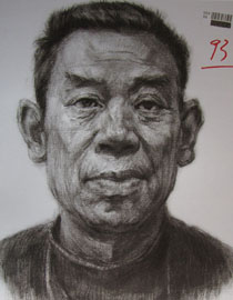 2015年四川美术学院造型素描头像高分卷32