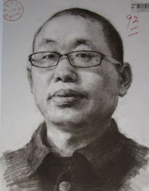 2015年四川美术学院造型素描头像高分卷37