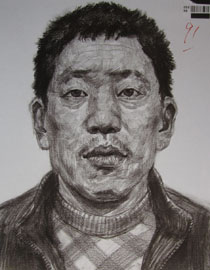 2015年四川美术学院造型素描头像高分卷46