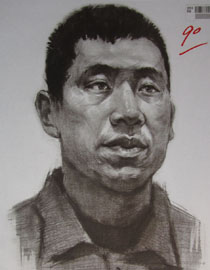 2015年四川美术学院造型素描头像高分卷47