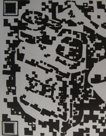 2015年四川美术学院设计基础（黑白装饰画）高分卷67
