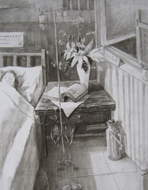 清华大学美术学院2014年设计类素描优秀试卷9