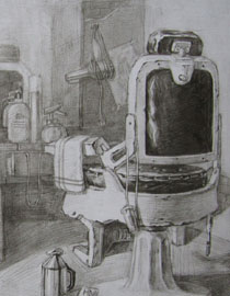 清华大学美术学院2014年设计类素描优秀试卷51