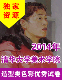 2014年清华大学美术学院造型类色彩优秀试卷