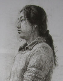 清华大学美术学院2014年造型类素描优秀试卷15