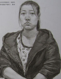清华大学美术学院2014年造型类素描优秀试卷20