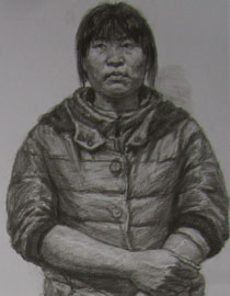 清华大学美术学院2014年造型类素描优秀试卷5