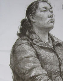 清华大学美术学院2014年造型类素描优秀试卷7