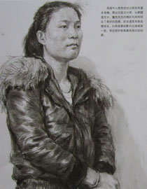 清华大学美术学院2014年造型类素描优秀试卷9