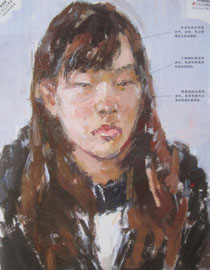 2014年中国美术学院建筑与设计类色彩优秀试卷4