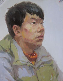 2014年中国美术学院造型图媒类色彩优秀试卷17