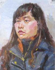 2014年中国美术学院造型图媒类色彩优秀试卷22