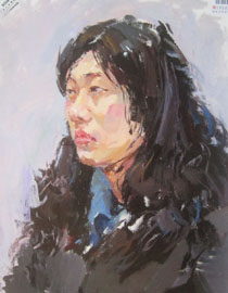 2014年中国美术学院造型图媒类色彩优秀试卷24