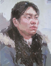 2014年中国美术学院造型图媒类色彩优秀试卷35
