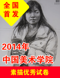 2014年中国美术学院素描优秀试卷