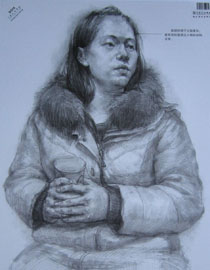 2014年中国美术学院素描优秀试卷3