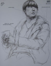 2014年中国美术学院素描优秀试卷6