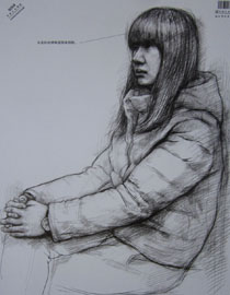 2014年中国美术学院素描优秀试卷14