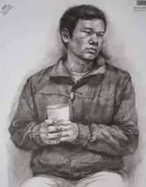 2014年中国美术学院素描优秀试卷37
