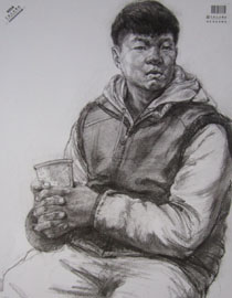 2014年中国美术学院素描优秀试卷42