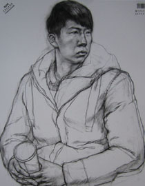 2014年中国美术学院素描优秀试卷47