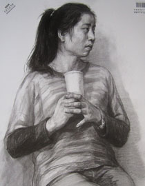 2014年中国美术学院素描优秀试卷51