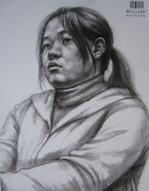 2014年中国美术学院素描优秀试卷48