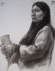 2014年中国美术学院素描优秀试卷52