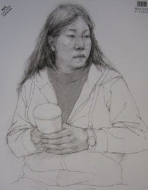 2014年中国美术学院素描优秀试卷53