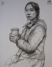 2014年中国美术学院素描优秀试卷54