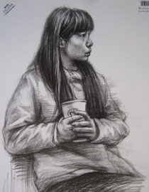 2014年中国美术学院素描优秀试卷55