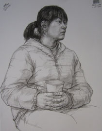 2014年中国美术学院素描优秀试卷59