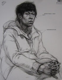 2014年中国美术学院素描优秀试卷31
