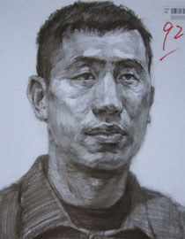 2014年四川美术学院造型类素描优秀试卷1