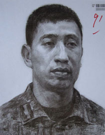 2014年四川美术学院造型类素描优秀试卷3