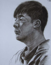 2014年四川美术学院造型类素描优秀试卷6