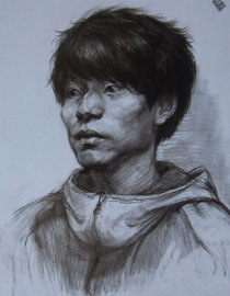 2014年四川美术学院造型类素描优秀试卷10