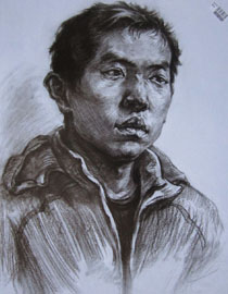 2014年四川美术学院造型类素描优秀试卷13