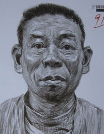 2014年四川美术学院造型类素描优秀试卷18