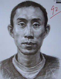 2014年四川美术学院造型类素描优秀试卷21