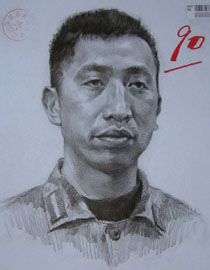 2014年四川美术学院造型类素描优秀试卷19