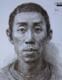 2014年四川美术学院造型类素描优秀试卷26