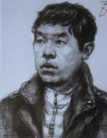 2014年四川美术学院造型类素描优秀试卷30